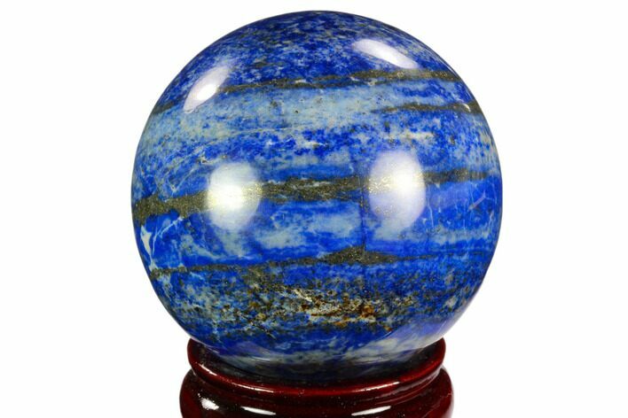 Polished Lapis Lazuli Sphere - Pakistan #123448